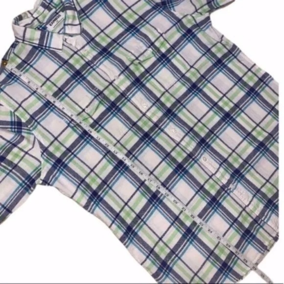 Express Men's Button Down Linen Shirt - Picture 5 of 8